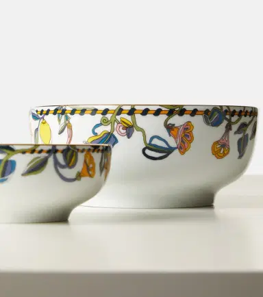 La DoubleJ Borboni White porcelain bowl | Thumbnail 4