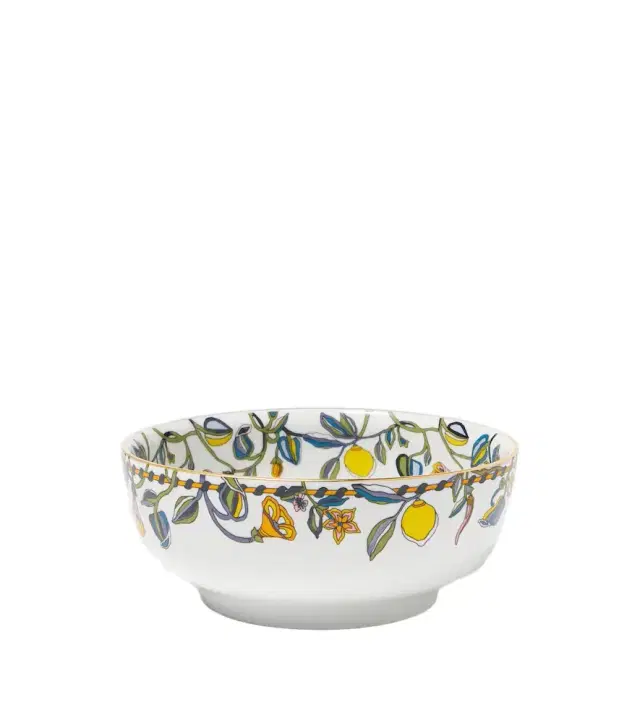 La DoubleJ Borboni White porcelain bowl