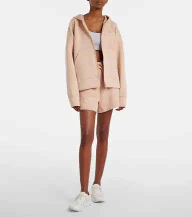 adidas by Stella McCartney Logo cotton shorts | Thumbnail 3 adidas by Stella McCartney Logo cotton shorts | Thumbnail 3