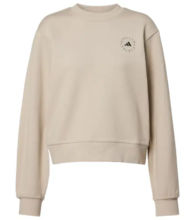 Adidas by Stella McCartney Logo cotton sweatshirt