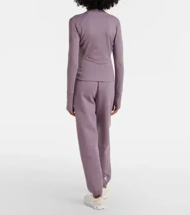 adidas by Stella McCartney Logo cotton-blend sweatpants | Thumbnail 3 adidas by Stella McCartney Logo cotton-blend sweatpants | Thumbnail 3
