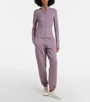 adidas by Stella McCartney Logo cotton-blend sweatpants | Thumbnail 4 adidas by Stella McCartney Logo cotton-blend sweatpants | Thumbnail 4