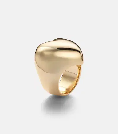 Jennifer Fisher Puffy Heart 14kt gold-plated ring | Thumbnail 2 Jennifer Fisher Puffy Heart 14kt gold-plated ring | Thumbnail 2
