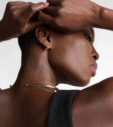 Jennifer Fisher 14kt gold-plated choker | Thumbnail 2