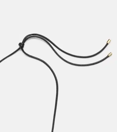 Jennifer Fisher 14kt gold-plated and leather necklace with quartz | Thumbnail 5
