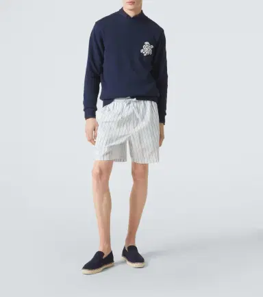 Vilebrequin Jacquard cotton and cashmere sweater | Thumbnail 5
