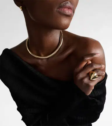 Jennifer Fisher 14kt gold-plated choker | Thumbnail 3