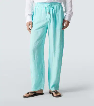 Vilebrequin Linen wide-leg pants | Thumbnail 3