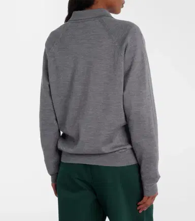 Miu Miu Virgin wool polo sweater | Thumbnail 5