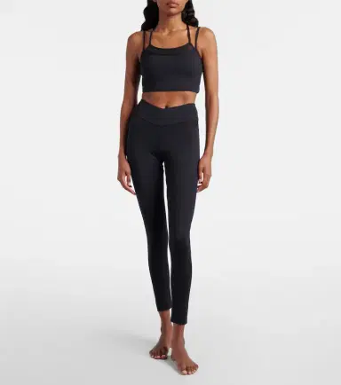 Eres Comaneci tulle-trimmed leggings | Thumbnail 4 Eres Comaneci tulle-trimmed leggings | Thumbnail 4