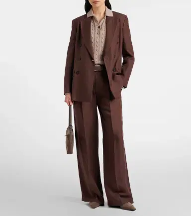 Brunello Cucinelli Suede slingback pumps | Thumbnail 6 Brunello Cucinelli Suede slingback pumps | Thumbnail 6