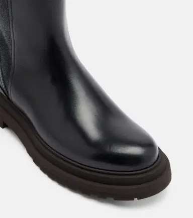 Brunello Cucinelli Monili leather Chelsea boots | Thumbnail 3 Brunello Cucinelli Monili leather Chelsea boots | Thumbnail 3