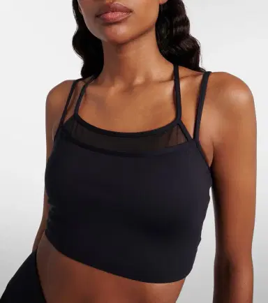 Eres Cooper tulle-trimmed sports bra | Thumbnail 3