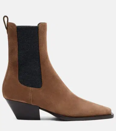 Brunello Cucinelli Monili suede Chelsea boots | Thumbnail 2 Brunello Cucinelli Monili suede Chelsea boots | Thumbnail 2