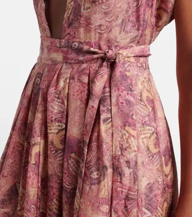 Isabel Marant Melissa printed silk voile maxi dress | Thumbnail 2