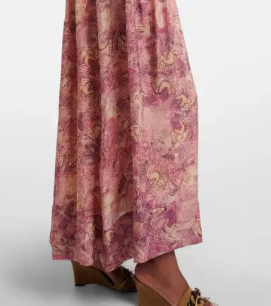 Isabel Marant Melissa printed silk voile maxi dress | Thumbnail 4