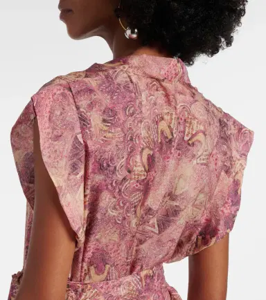 Isabel Marant Melissa printed silk voile maxi dress | Thumbnail 5