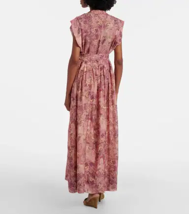 Isabel Marant Melissa printed silk voile maxi dress | Thumbnail 7