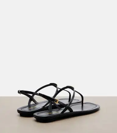 Prada Patent leather thong sandals | Thumbnail 3