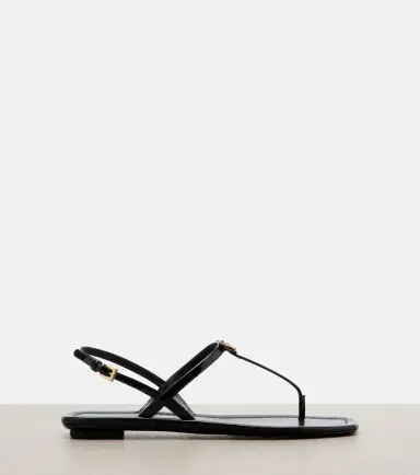 Prada Patent leather thong sandals | Thumbnail 4