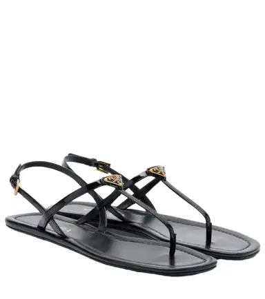 Prada Patent leather thong sandals | Thumbnail 1