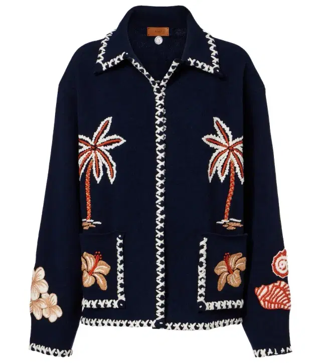 Alanui Remember Me virgin wool jacket
