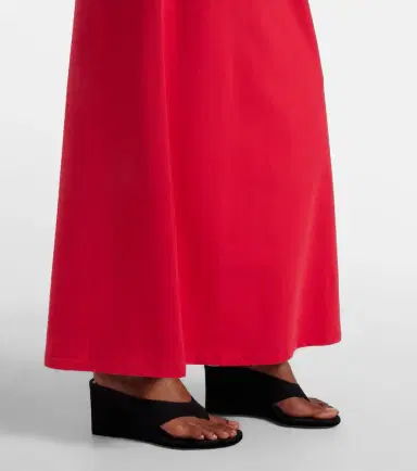 The Frankie Shop Malo cotton jersey maxi dress | Thumbnail 5