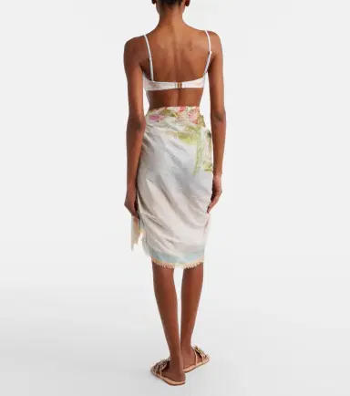 Zimmermann Como printed cotton beach cover-up | Thumbnail 2
