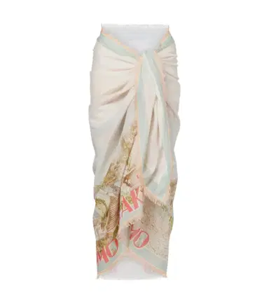 Zimmermann Como printed cotton beach cover-up | Thumbnail 1