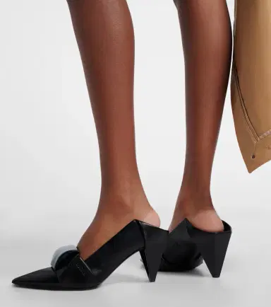Loewe Origami leather mules | Thumbnail 6