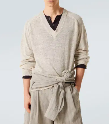 Our Legacy Rue linen and cotton sweater | Thumbnail 4 Our Legacy Rue linen and cotton sweater | Thumbnail 4