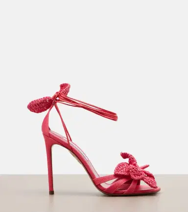 Aquazzura Calypso raffia sandals | Thumbnail 2 Aquazzura Calypso raffia sandals | Thumbnail 2