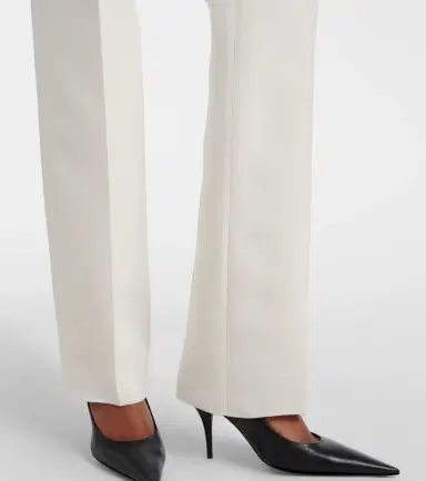 Balenciaga Wool and silk slim pants | Thumbnail 5