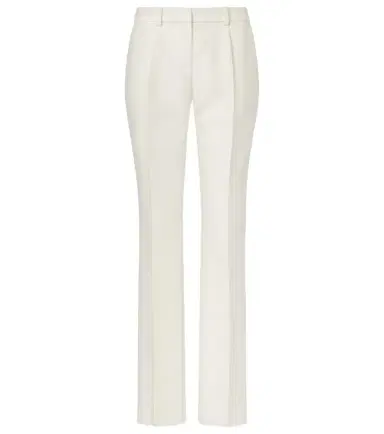 Balenciaga Wool and silk slim pants | Thumbnail 1