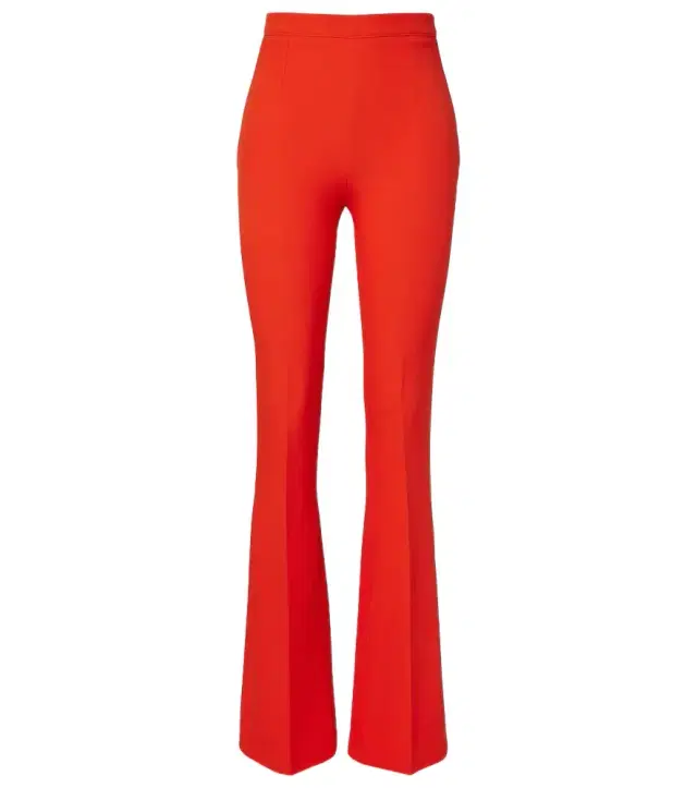 Alexa crêpe flared pants