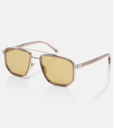 Gucci Lettering aviator sunglasses | Thumbnail 2