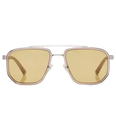 Gucci Lettering aviator sunglasses | Thumbnail 1