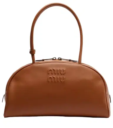 Miu Miu Beau Large leather shoulder bag | Thumbnail 1