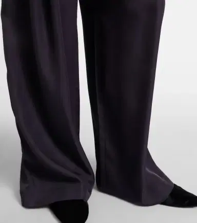 The Frankie Shop Marfa pleated twill wide-leg pants | Thumbnail 3