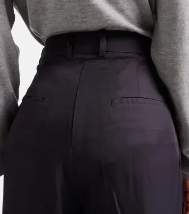 The Frankie Shop Marfa pleated twill wide-leg pants | Thumbnail 6