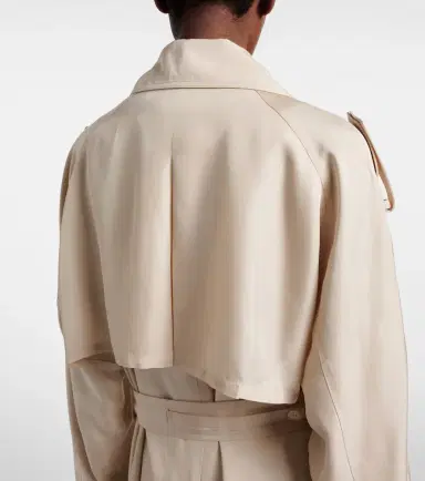 The Frankie Shop Veyron ovesized twill trench coat | Thumbnail 2 The Frankie Shop Veyron ovesized twill trench coat | Thumbnail 2
