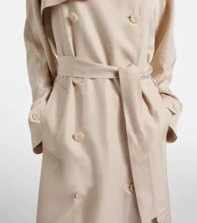 The Frankie Shop Veyron ovesized twill trench coat | Thumbnail 4 The Frankie Shop Veyron ovesized twill trench coat | Thumbnail 4