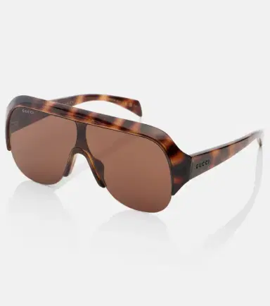 Gucci Lettering shield sunglasses | Thumbnail 2