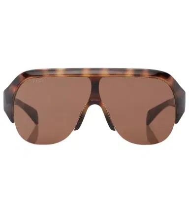 Gucci Lettering shield sunglasses | Thumbnail 1