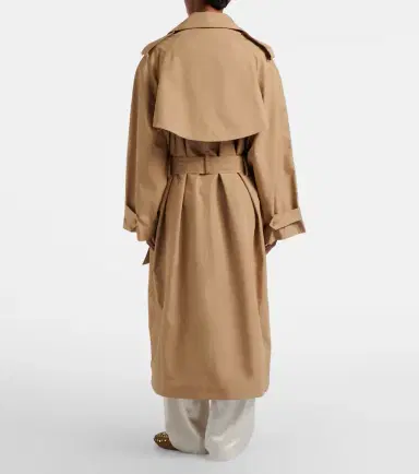 The Frankie Shop Riva oversized cotton trench coat | Thumbnail 2 The Frankie Shop Riva oversized cotton trench coat | Thumbnail 2