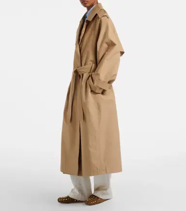 The Frankie Shop Riva oversized cotton trench coat | Thumbnail 7 The Frankie Shop Riva oversized cotton trench coat | Thumbnail 7