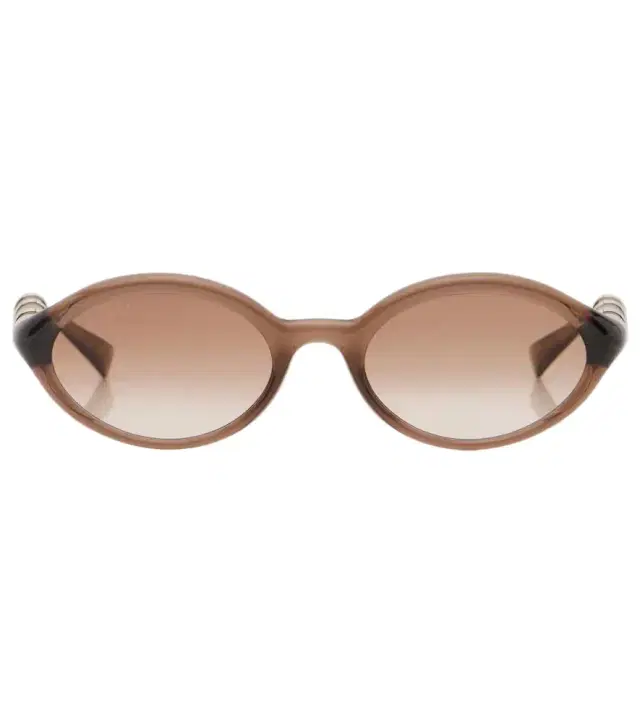 Gucci Bamboo oval sunglasses