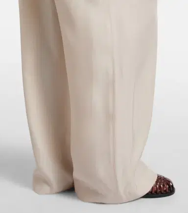 The Frankie Shop Marfa pleated twill wide-leg pants | Thumbnail 5