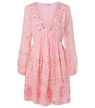 Juliet Dunn Embellished cotton minidress | Thumbnail 1
