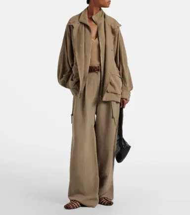 The Frankie Shop Marfa pleated wide-leg pants | Thumbnail 4 The Frankie Shop Marfa pleated wide-leg pants | Thumbnail 4